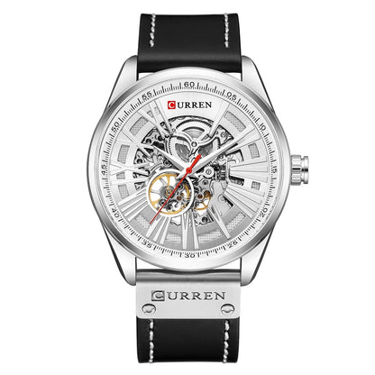 Curren 8299 Hombre Cuero Automatico